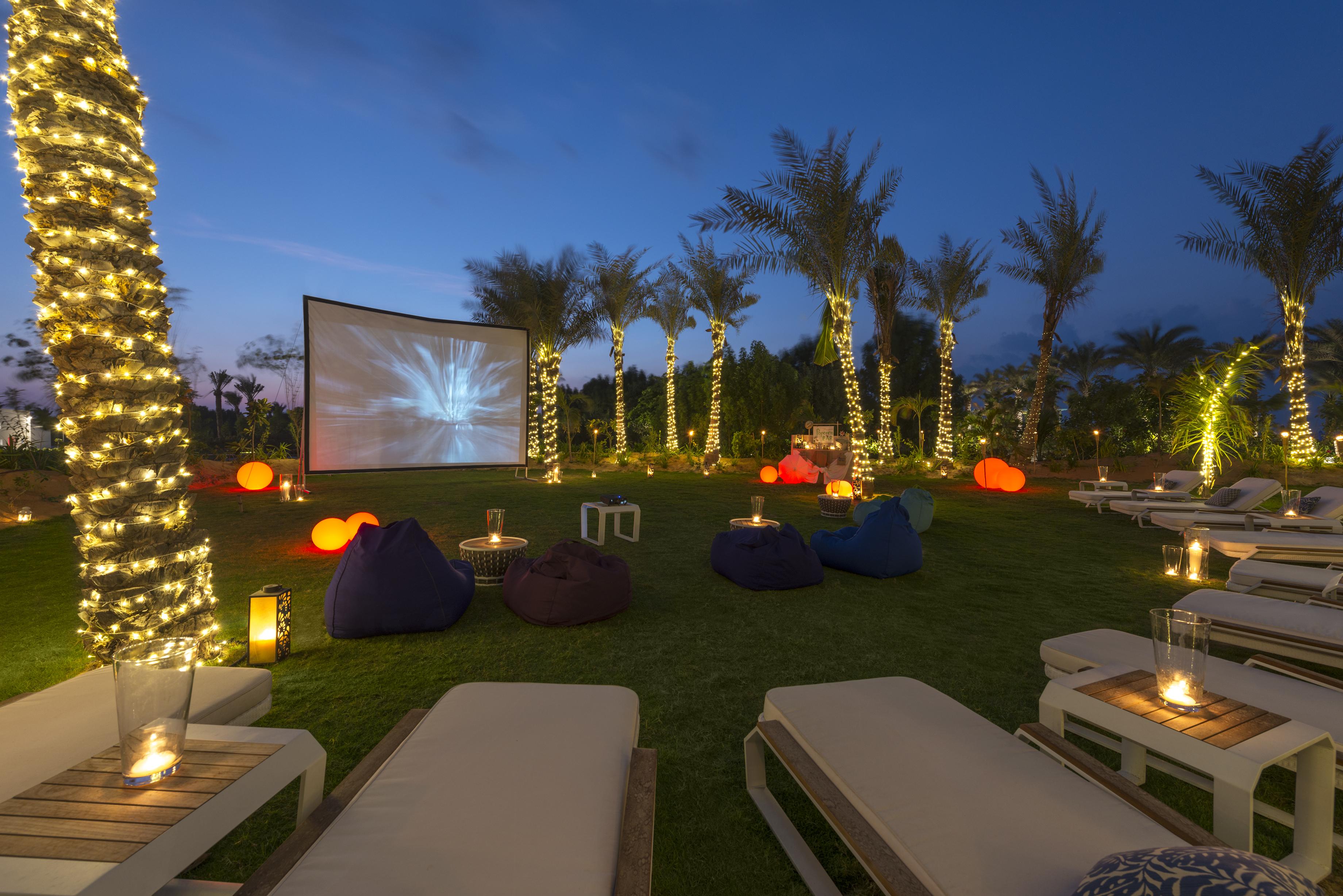 Hotel Nurai Island, Saadiyat Abú Dhabí Exteriér fotografie The Lawn