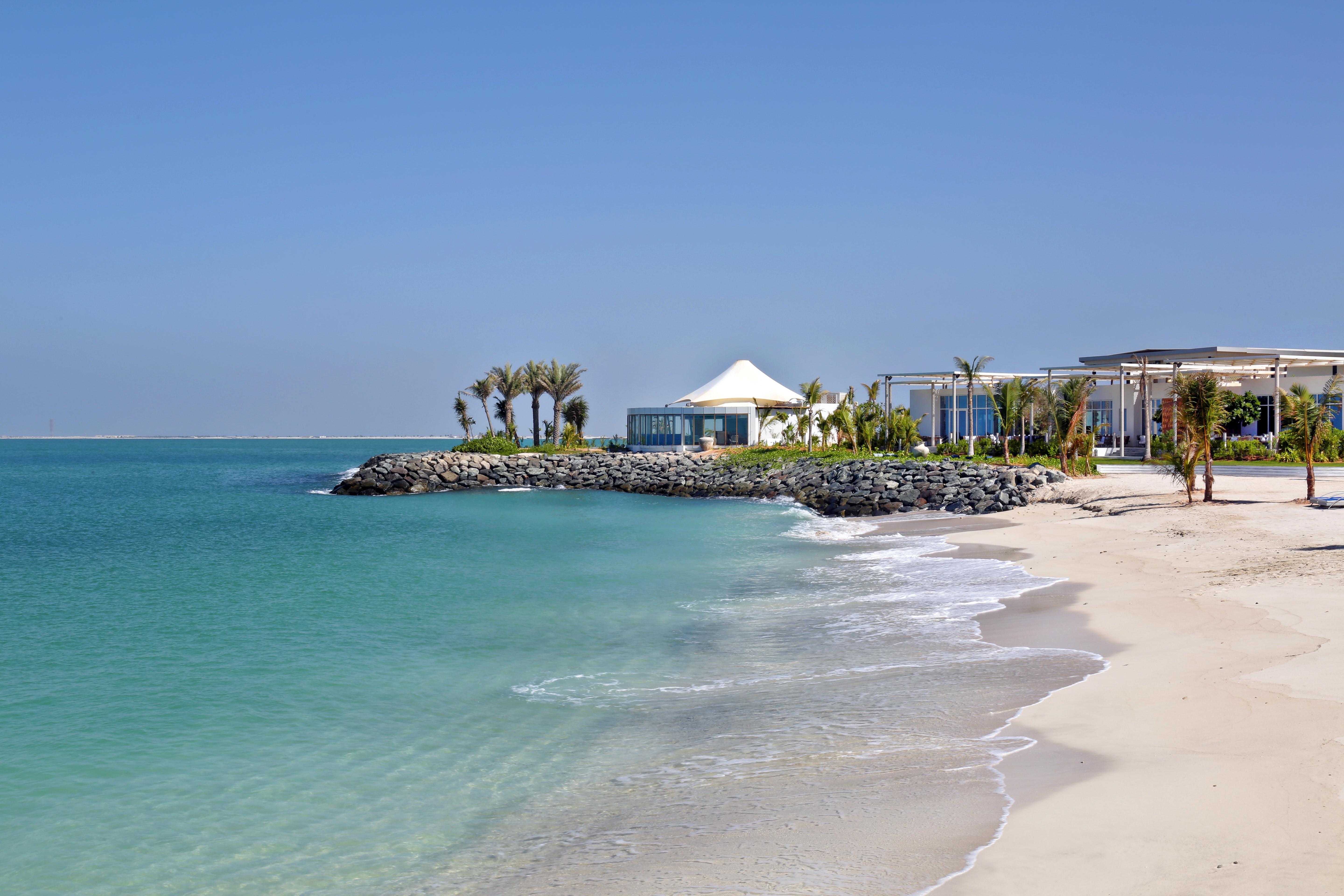Hotel Nurai Island, Saadiyat Abú Dhabí Exteriér fotografie Beach at Jumeirah Beach Club