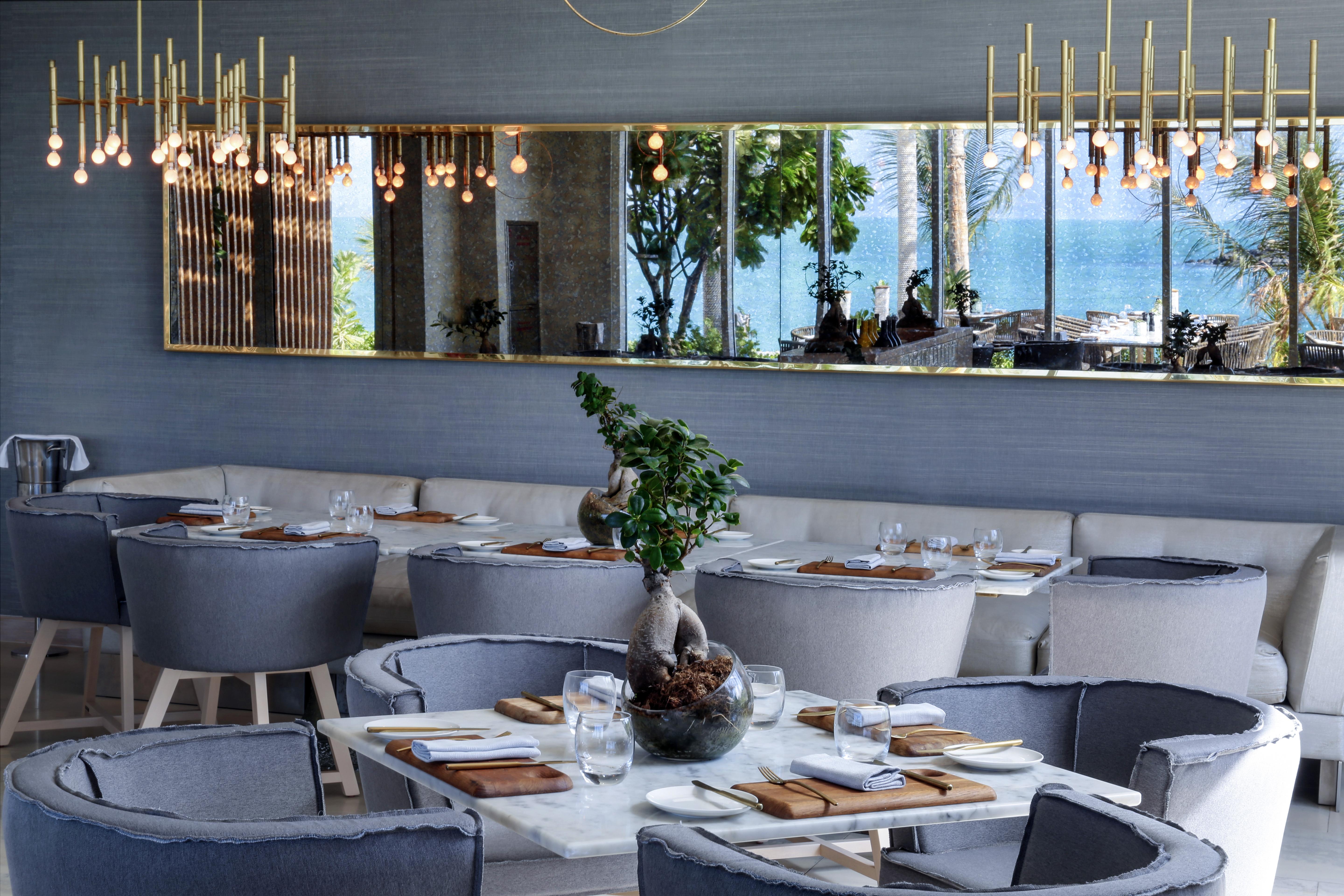 Hotel Nurai Island, Saadiyat Abú Dhabí Exteriér fotografie Restaurant interior