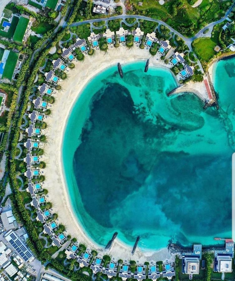 Hotel Nurai Island, Saadiyat Abú Dhabí Exteriér fotografie Aerial view of the resort